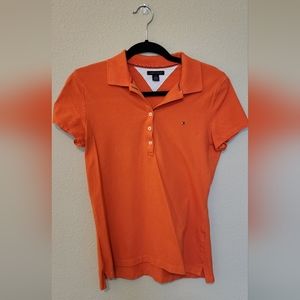 Women's Orange Polo